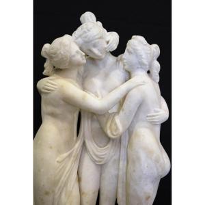Statue Depicting The Three Graces 