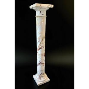 Colonne en marbre Fior di Pesco