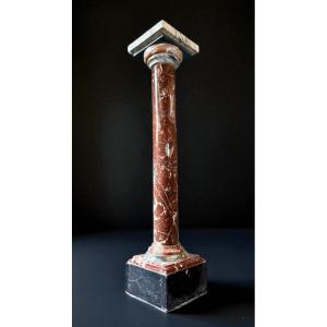 Colonne en marbre Rouge de Vérone