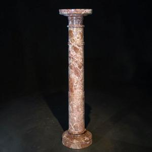 Colonne en Marbre Rouge