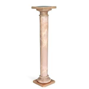 Chapiteau/Colonne en Marbre Rose