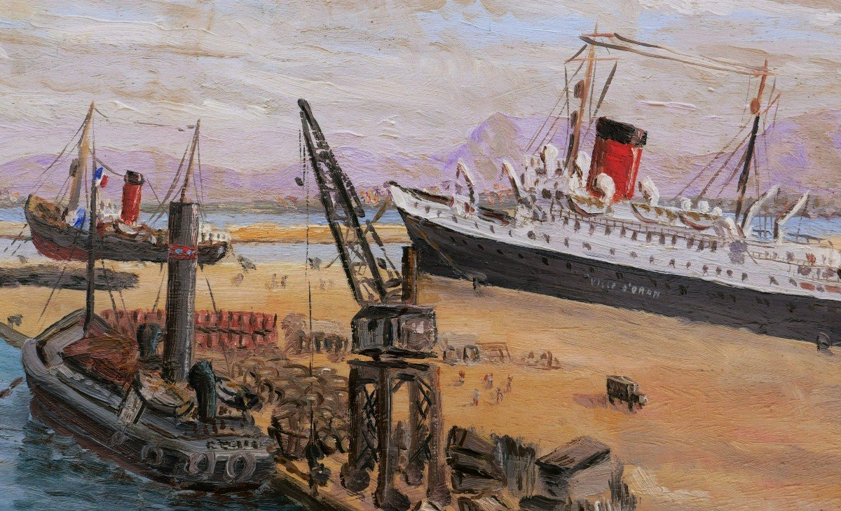 French School In 1941, The Port Of Oran-photo-2