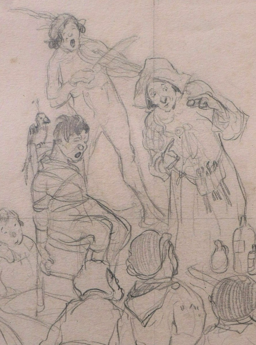 Roméo Dumoulin, The Witch Of Malleghem (sketch)-photo-3