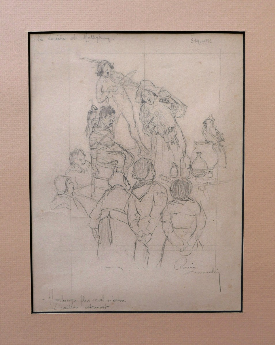 Roméo Dumoulin, The Witch Of Malleghem (sketch)-photo-2