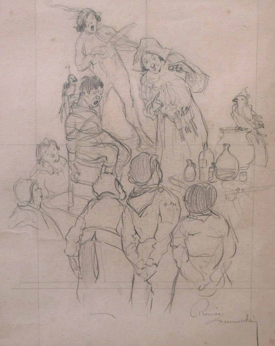 Roméo Dumoulin, The Witch Of Malleghem (sketch)