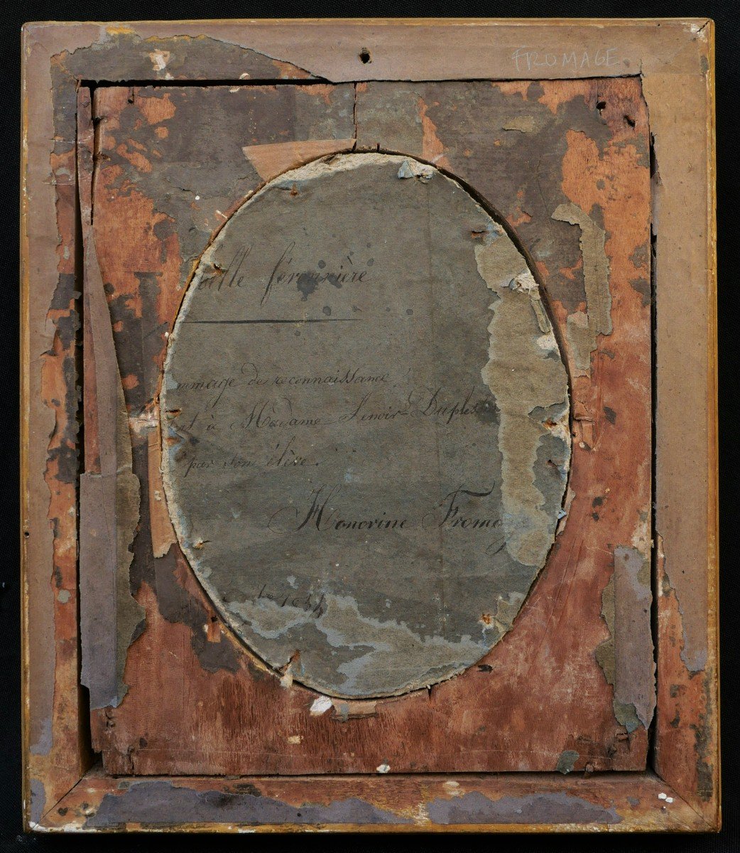 Honorine Fromage, La Belle Ferronnière, After Leonardo Da Vinci, Porcelain-photo-2