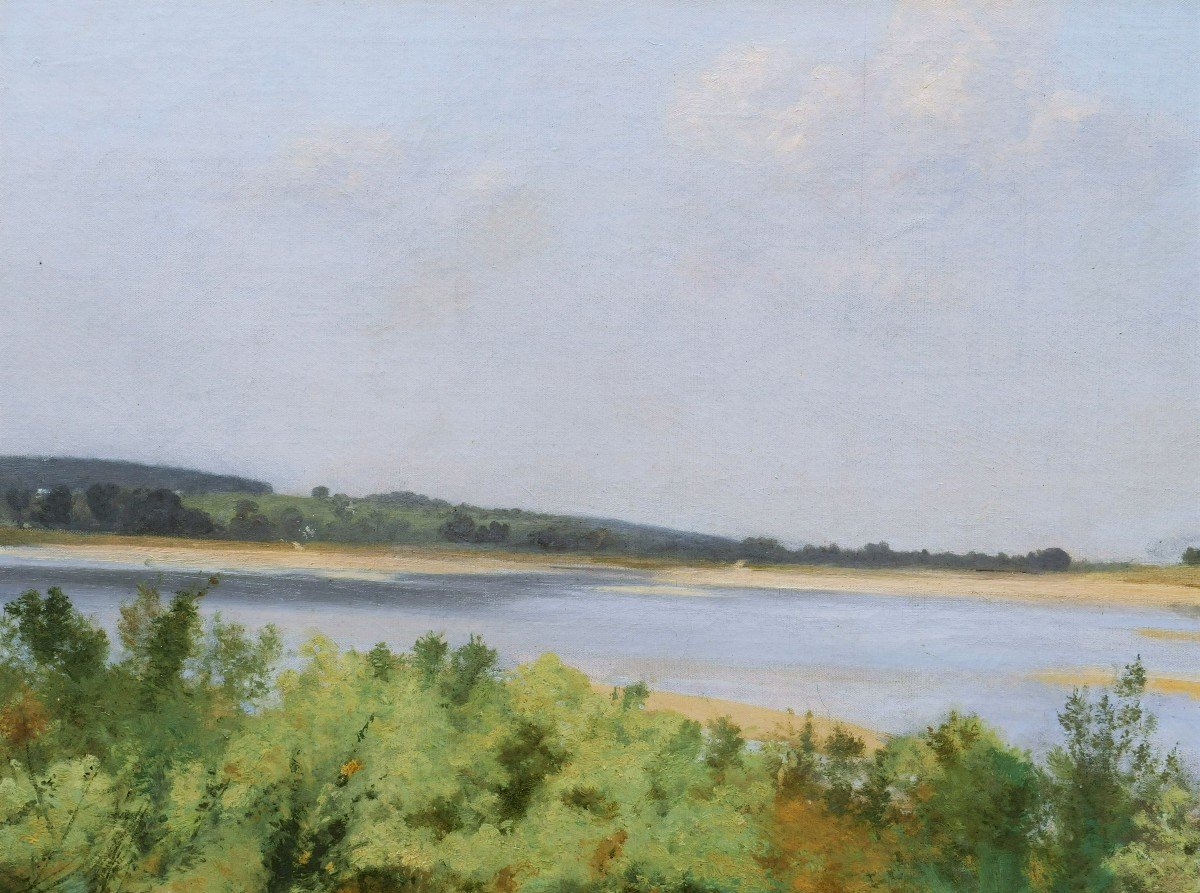 Attributed To édouard Debat-ponsan, Banks Of The Loire-photo-2