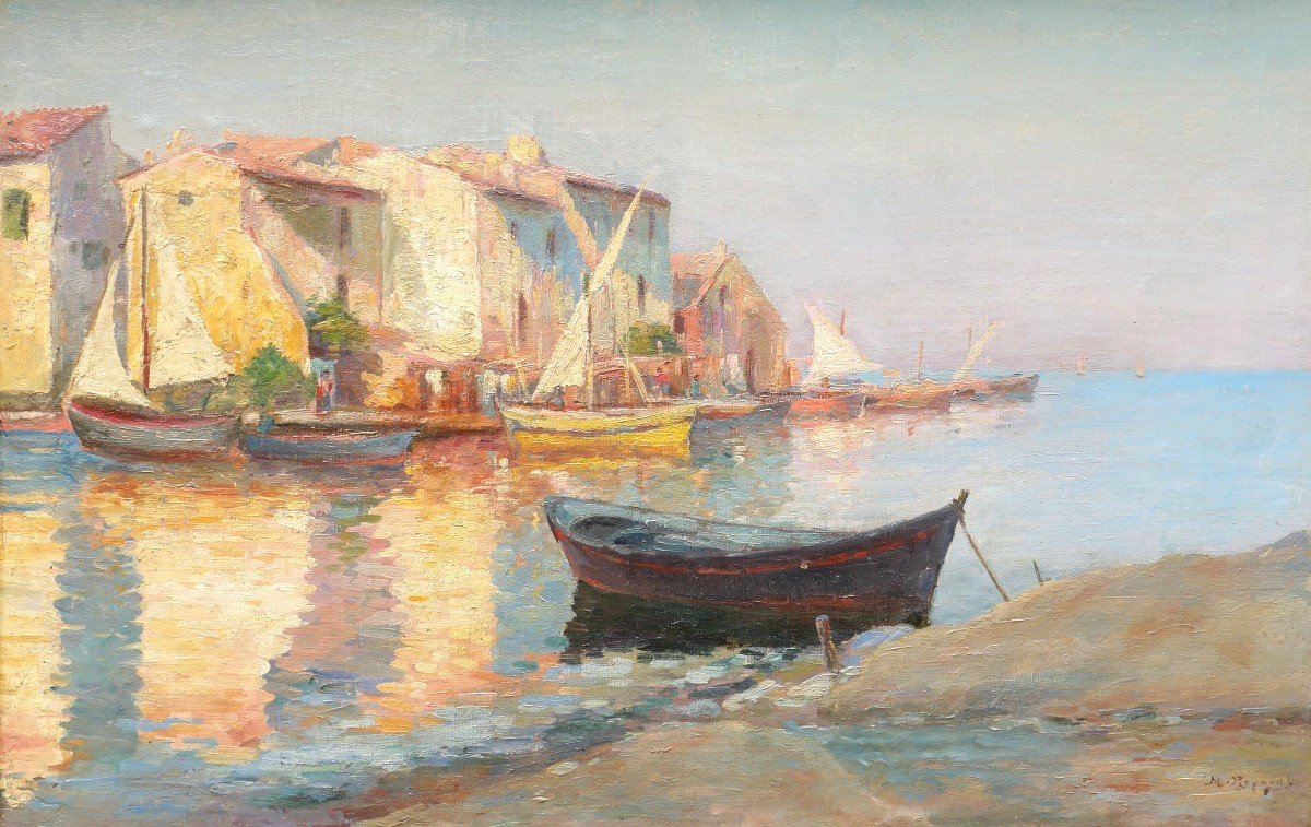 Marius REYNAUD, Entrée du port des Martigues