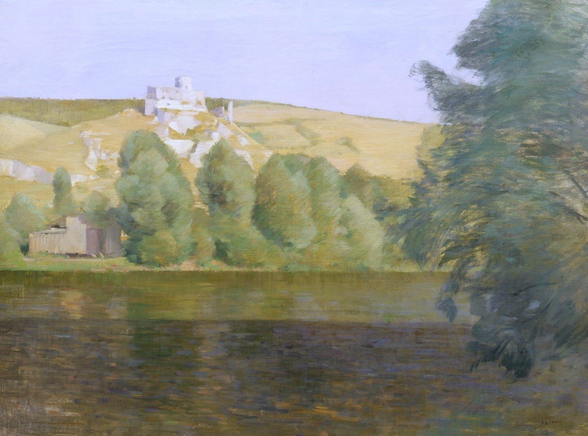 Jean-Eugène CLARY, Château-Gaillard depuis la Seine