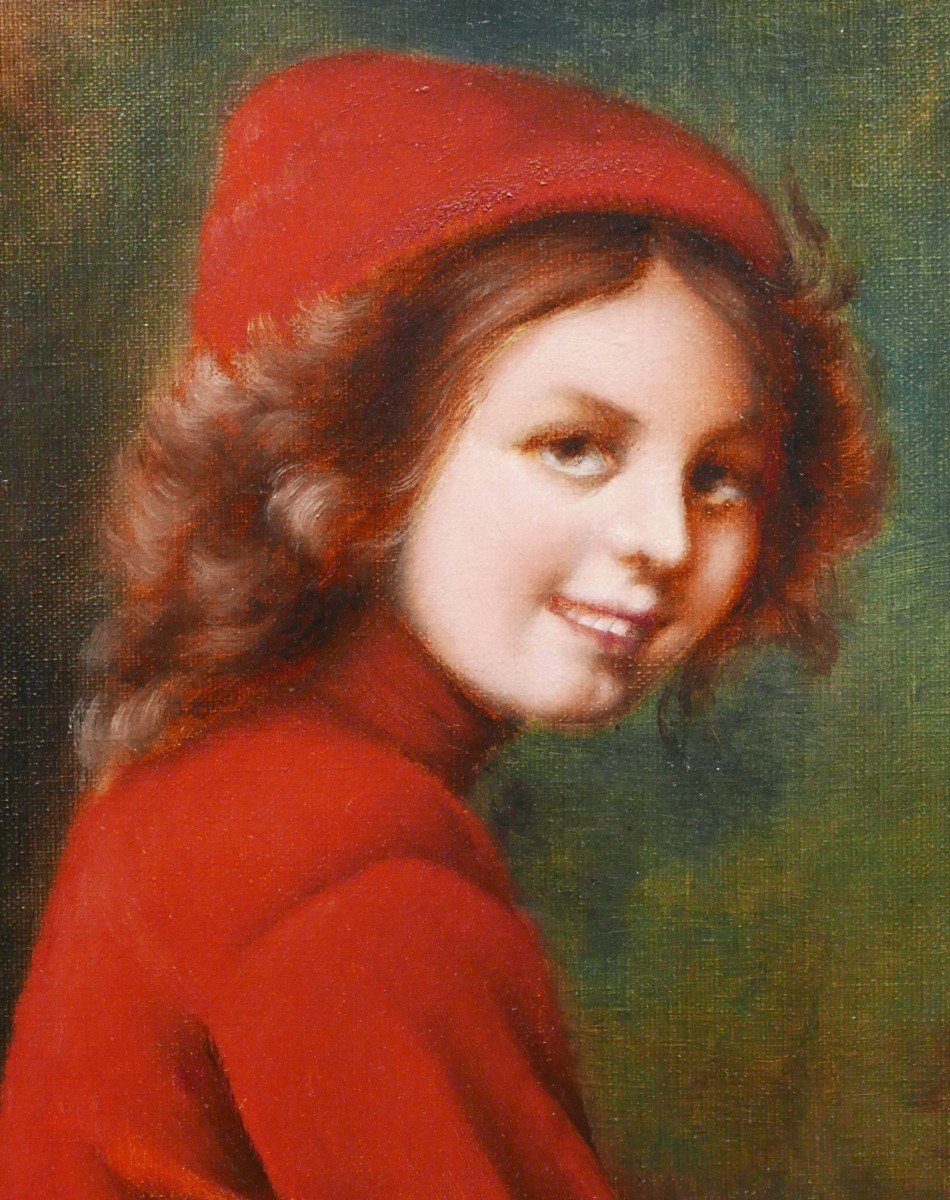 École FRANÇAISE, sans doute ALSACIENNE, circa 1900, Le Petit Chaperon rouge-photo-2