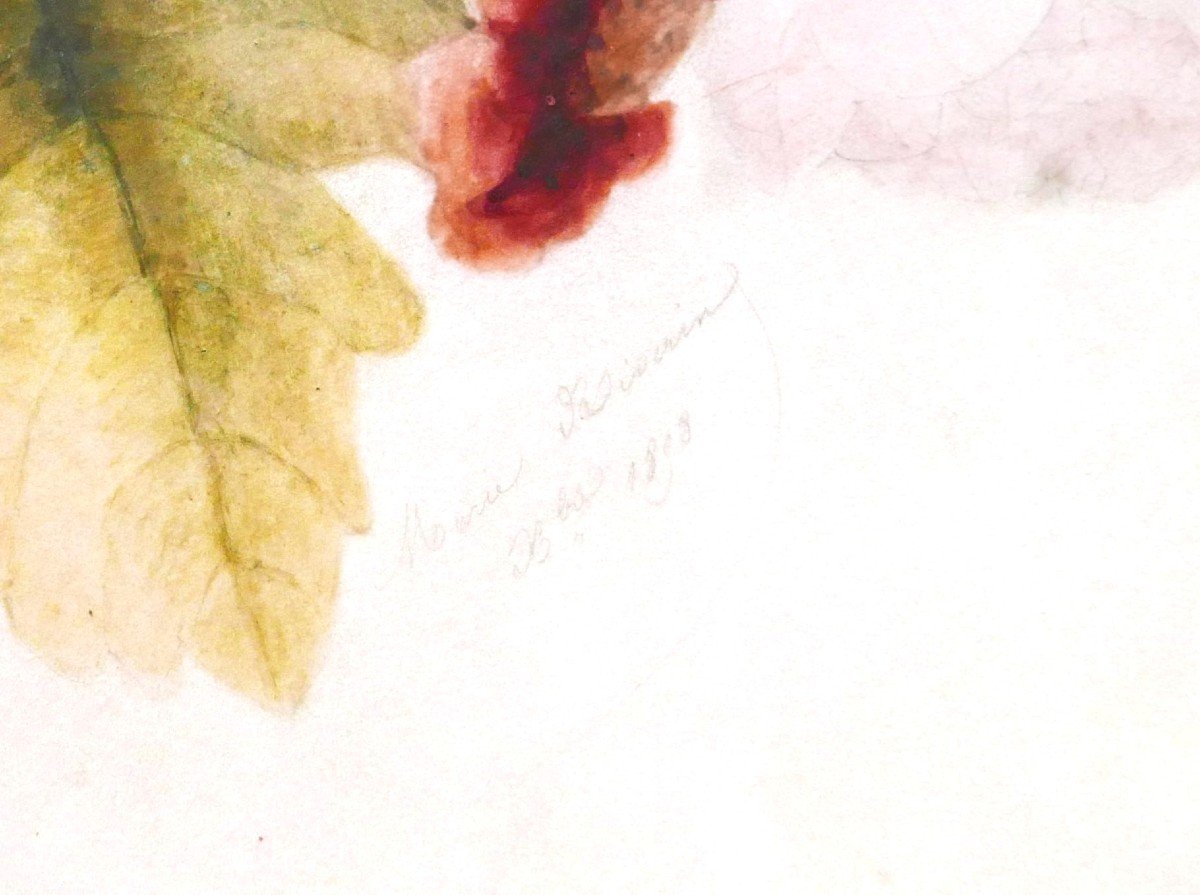 Marie Riverin, Still Life With A Bouquet Of Flowers-photo-4