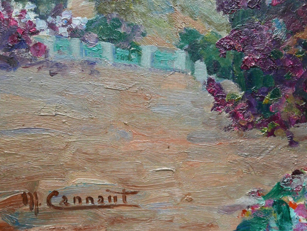 Micheline Cannaut-utz, Landscape In Sidi Bou-saïd (tunisia)-photo-2