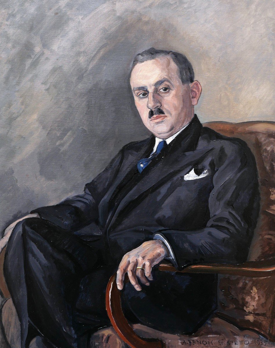 Alexander Benois Di Stetto, Self-portrait