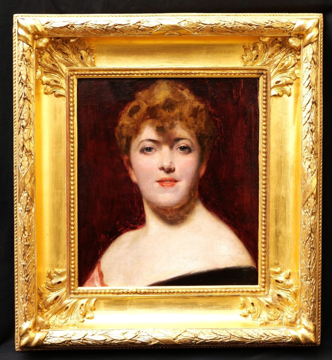 Charles émile Auguste Carolus-duran, Portrait Of Jeanne Samary, From The Comédie Française-photo-3