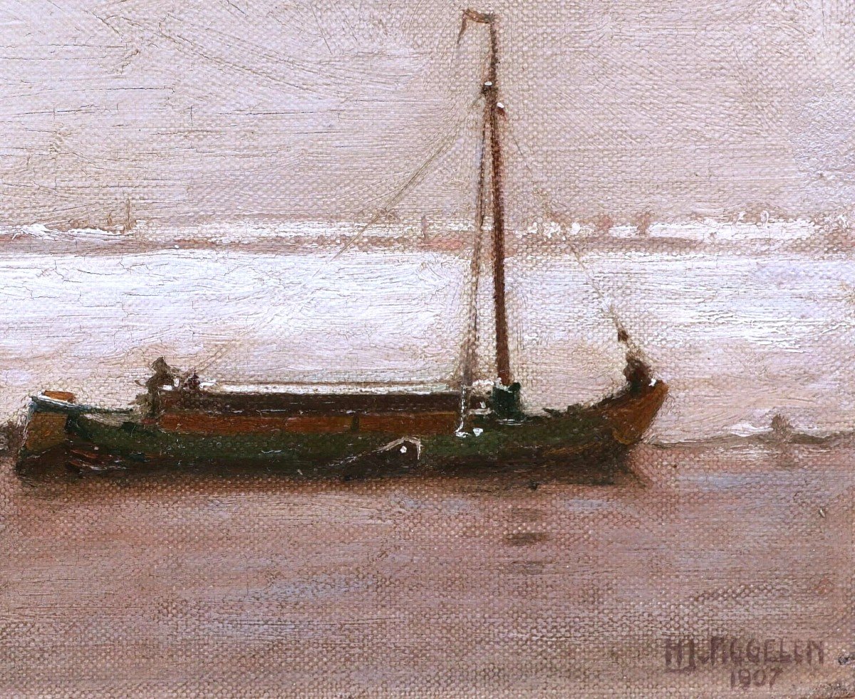 Hendrik Johannes VAN PIGGELEN, Bateau en Hollande-photo-2