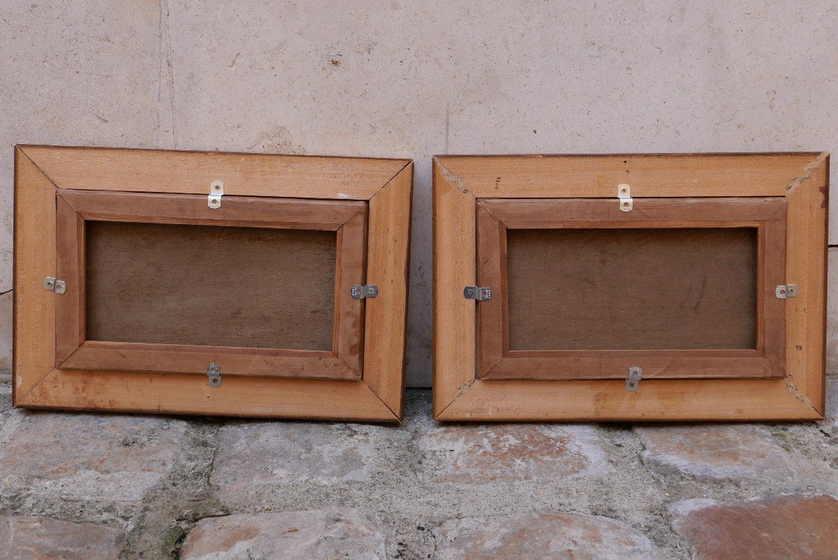 French School Circa 1900, Pair Of Still Lives-photo-6