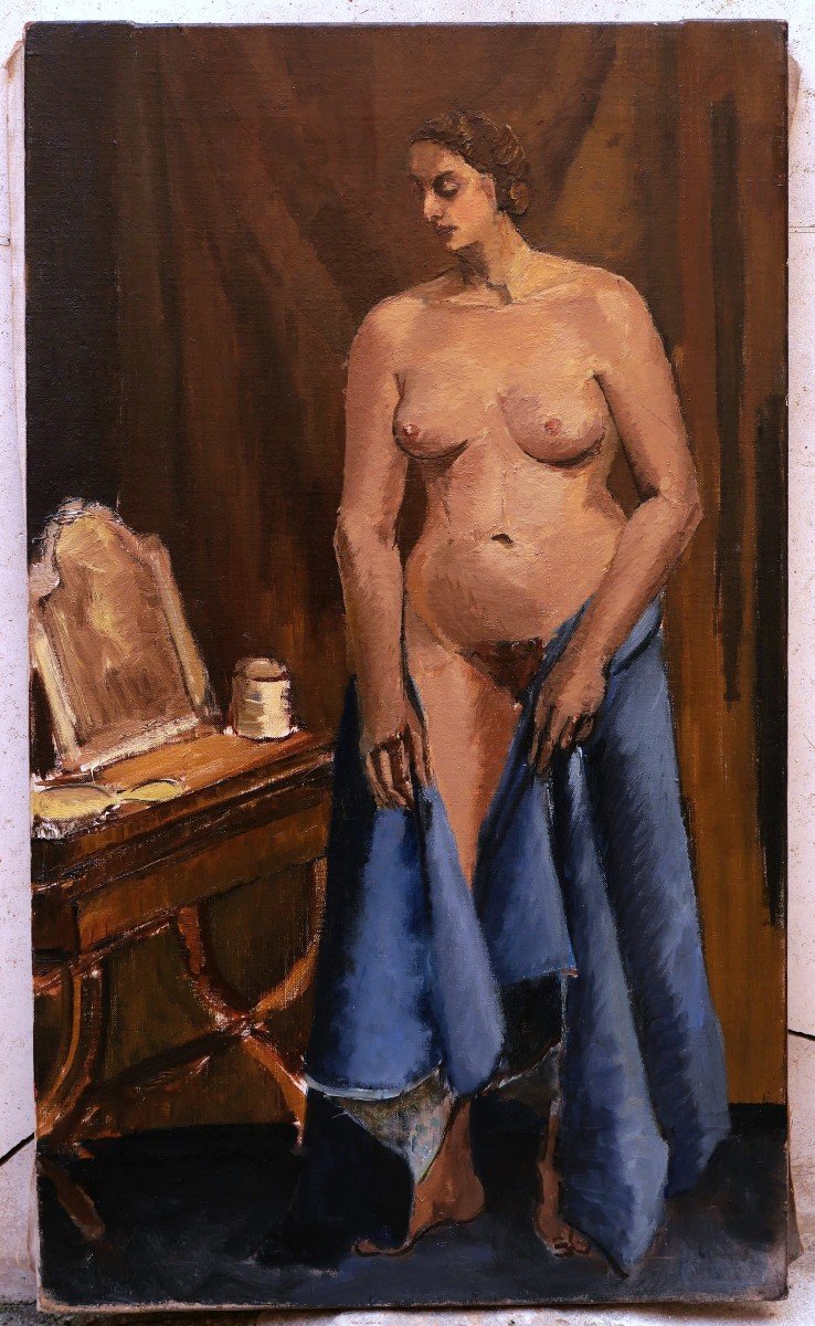French School In 1936, Nude In The Studio-photo-4