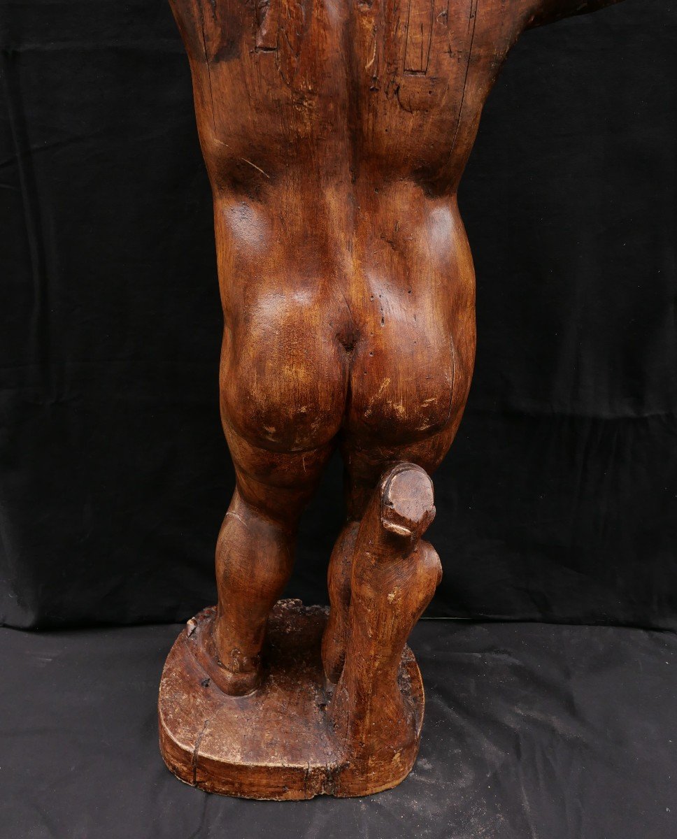 18th Century French School, Large Torch-bearing Putto-photo-2