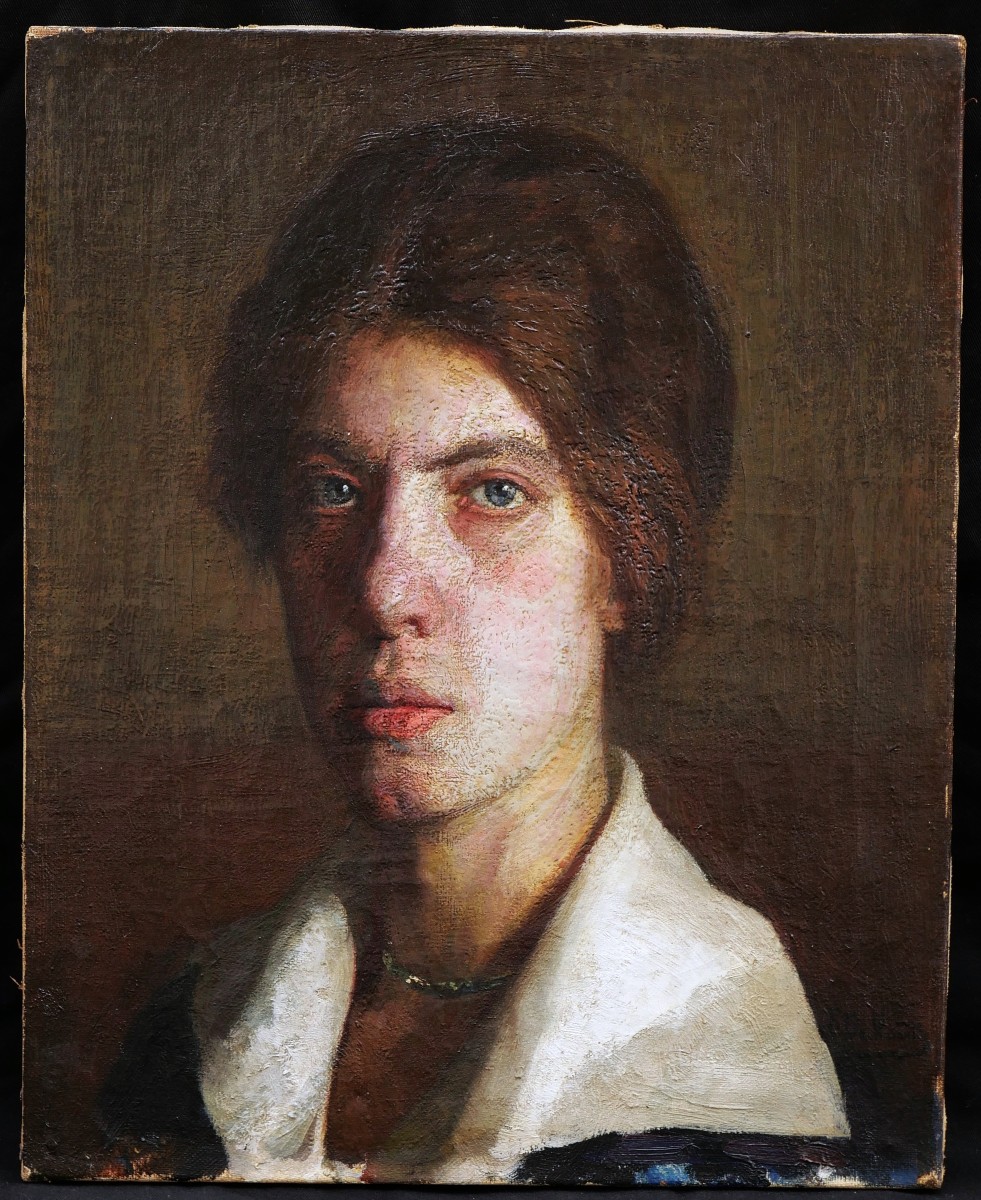 Francesco de VINCENTIIS, Portrait de femme-photo-4