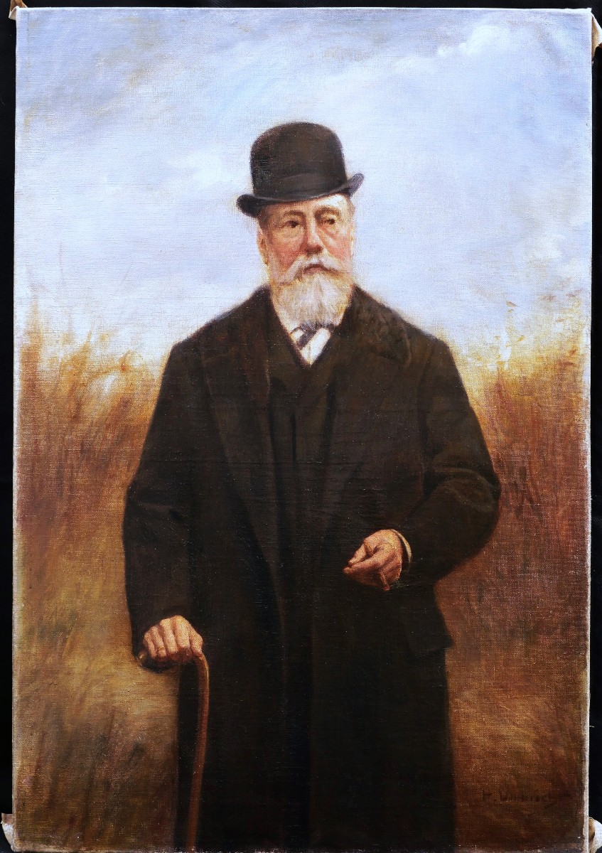 Honoré-louis Umbricht, Presumed Portrait Of Jean Jaurès-photo-4