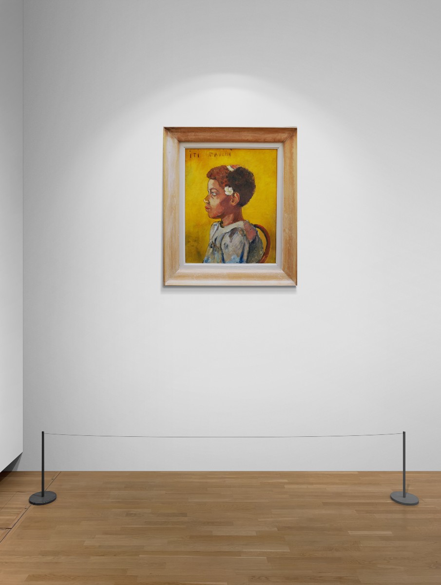Theo MEIER, Iti Tavini (portrait de femme tahitienne ou des Îles Marquises)-photo-1