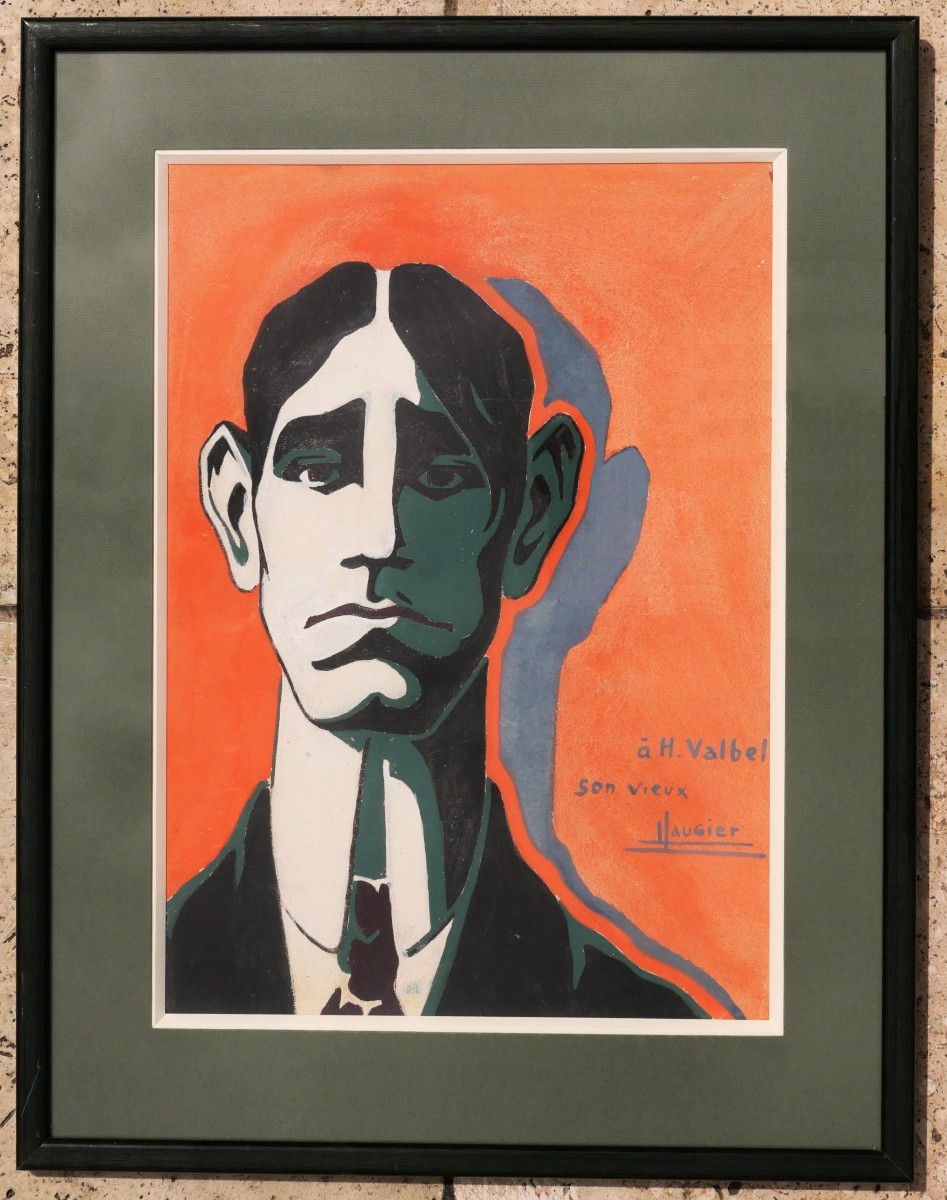 Léon Laugier, Portrait Of The Actor Henry Valbel-photo-3