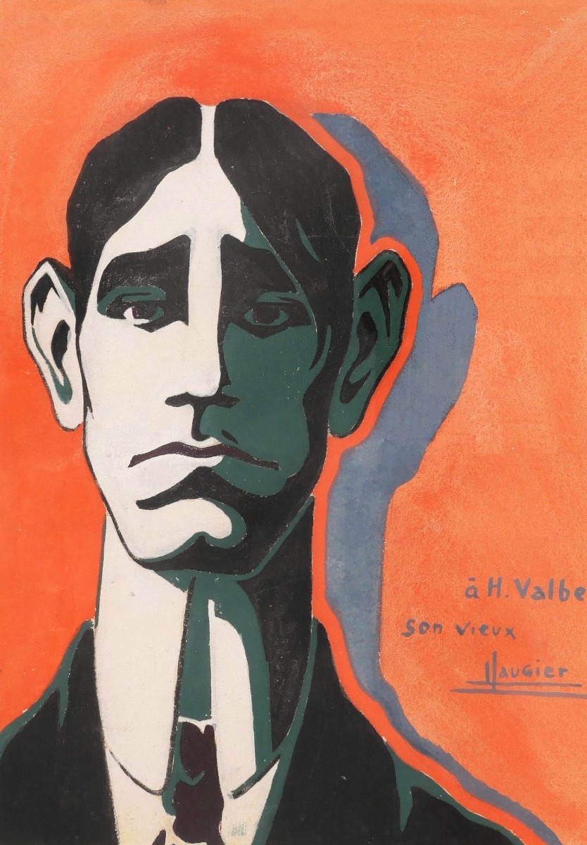 Léon Laugier, Portrait Of The Actor Henry Valbel