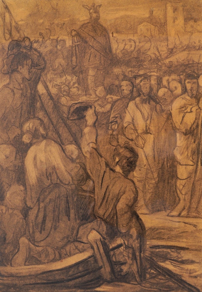 Frédéric Adolphe Yvon, Clovis Makes Paris His Capital