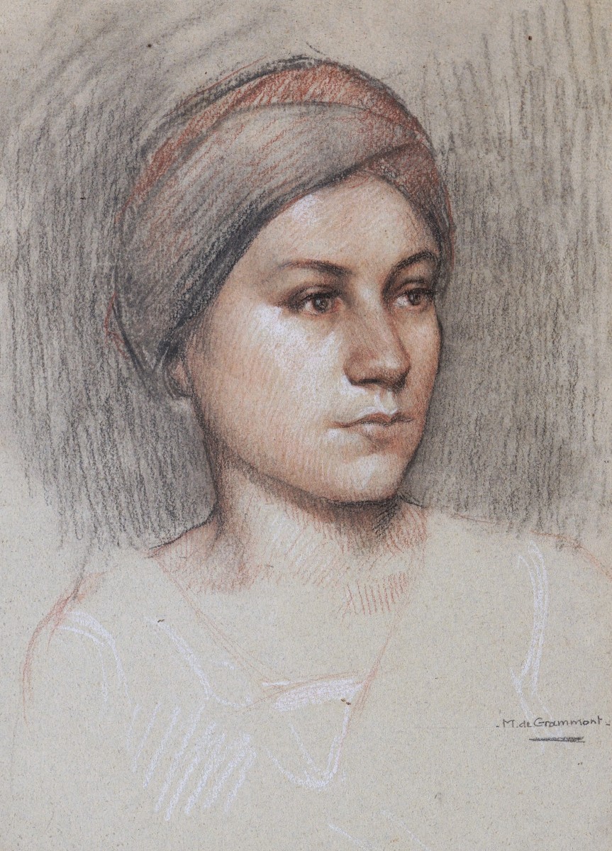 Michel de GRAMMONT-CRILLON, Portrait au turban