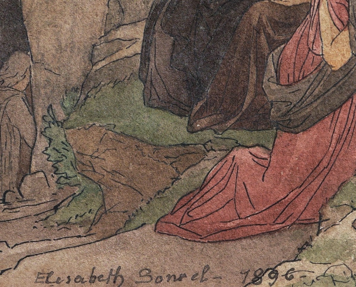 Élisabeth SONREL, Le Christ pleuré par les Saintes Femmes-photo-1
