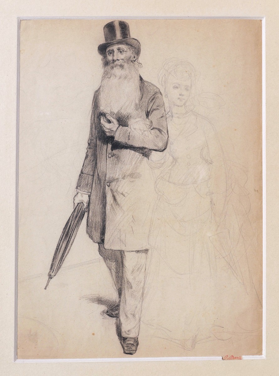 Adrien Emmanuel Marie, Jean Valjean And Cosette (les Misérables, Victor Hugo)-photo-2