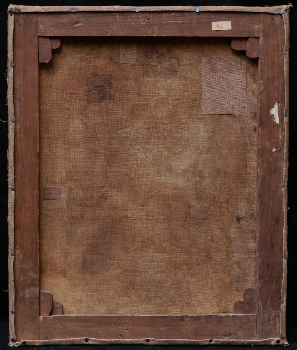 École FRANÇAISE du XIXème siècle, Portrait de femme des Antilles-photo-1