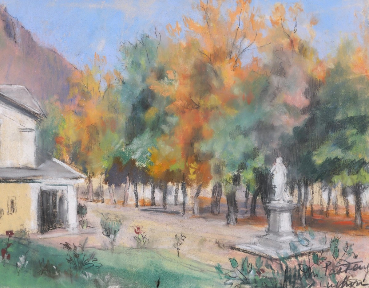 Marthe PASTEUR, Vue à Bagnères-de-Luchon