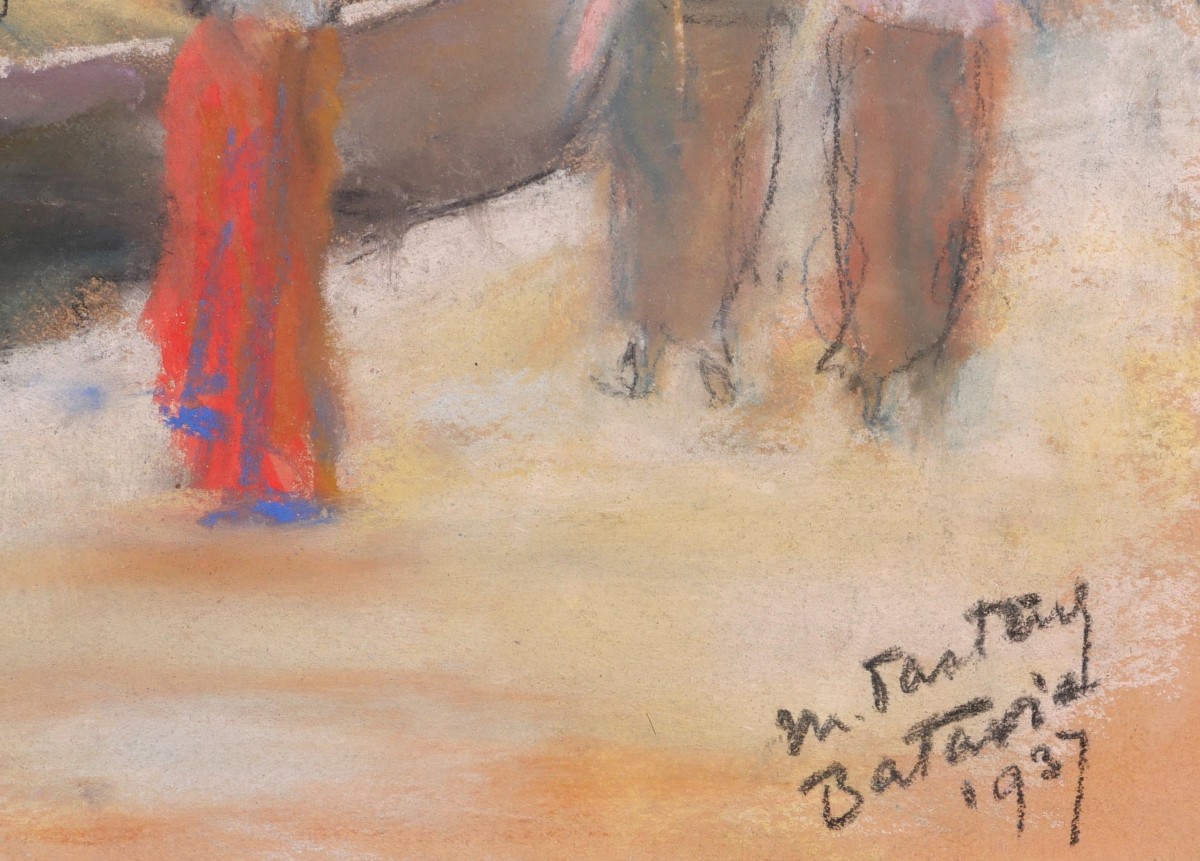 Marthe Pasteur, Figures On The Port Of Batavia (current Jakarta) In Indonesia-photo-3