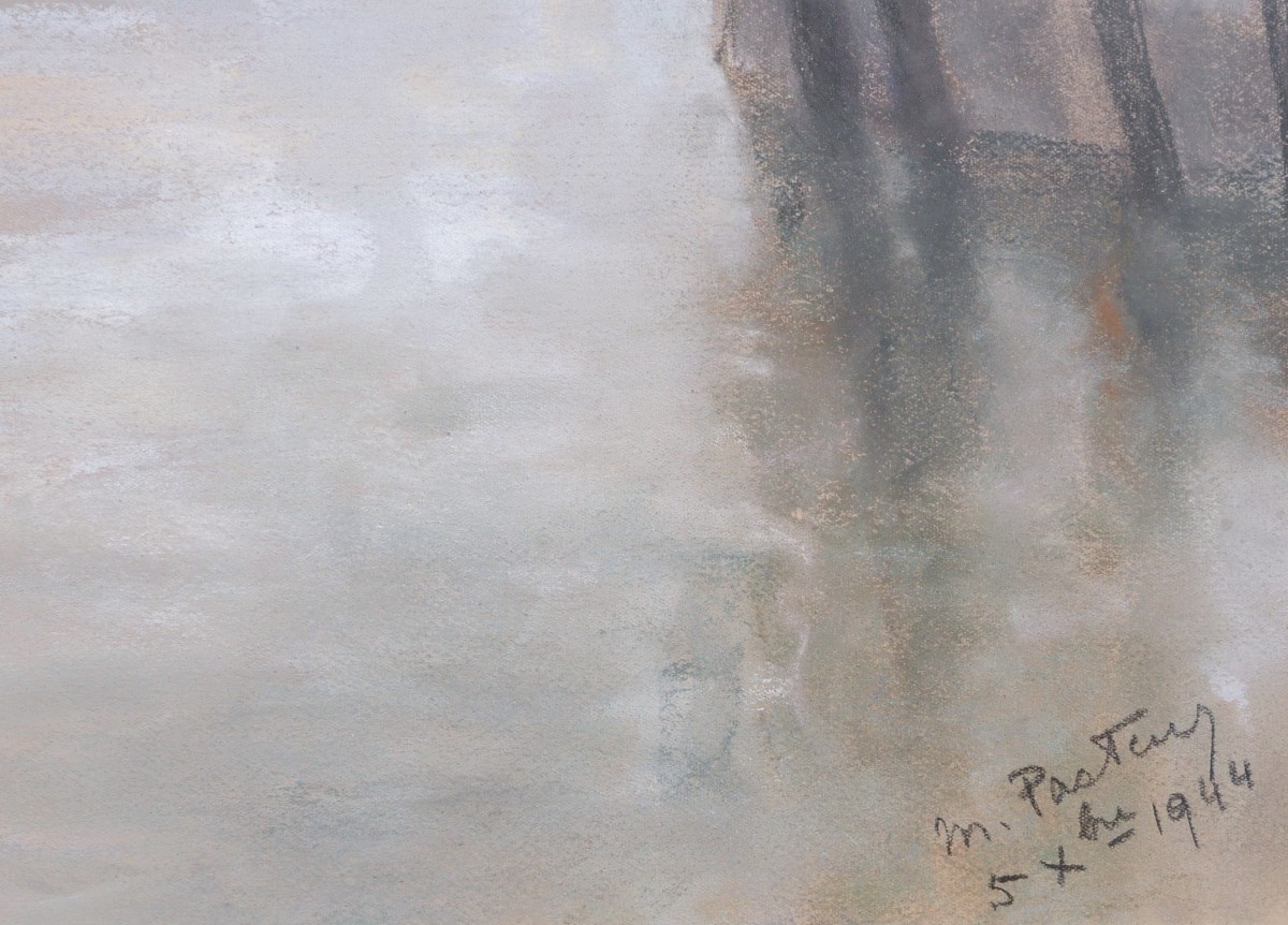 Marthe PASTEUR, Vue sur la Seine et le Pont-Neuf-photo-3