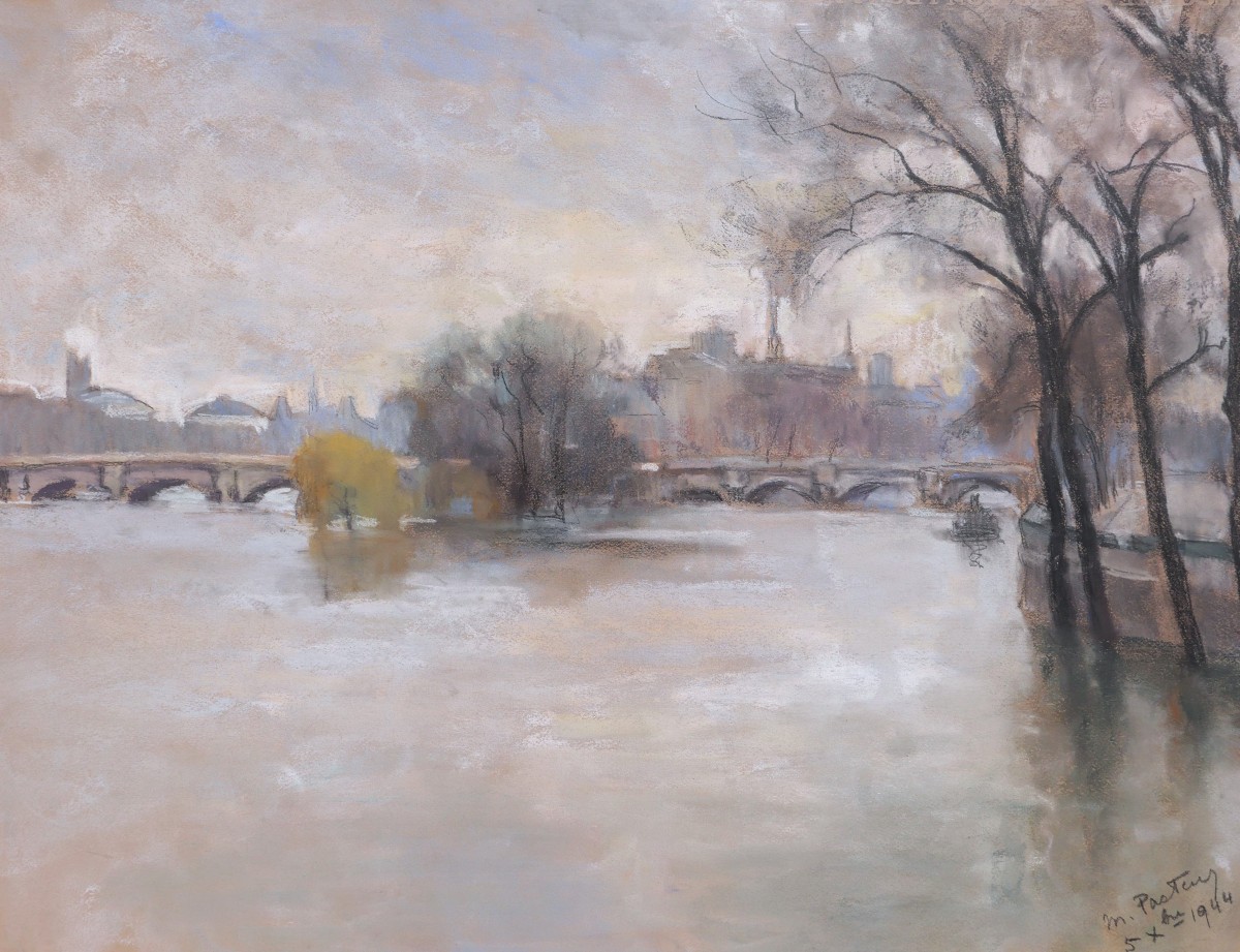 Marthe PASTEUR, Vue sur la Seine et le Pont-Neuf