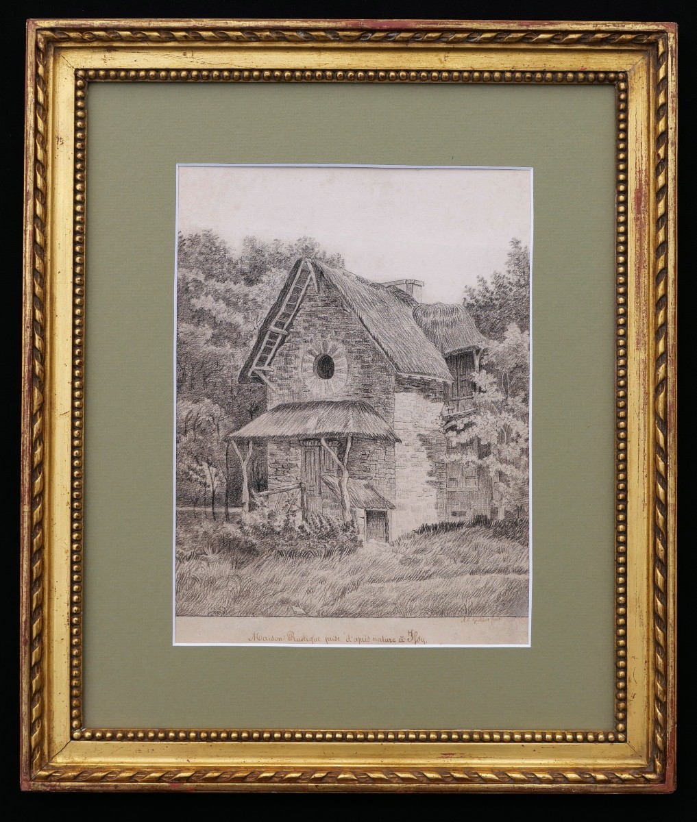 A.E. GUILBERT, Vue d'une bâtisse à Issy-photo-2