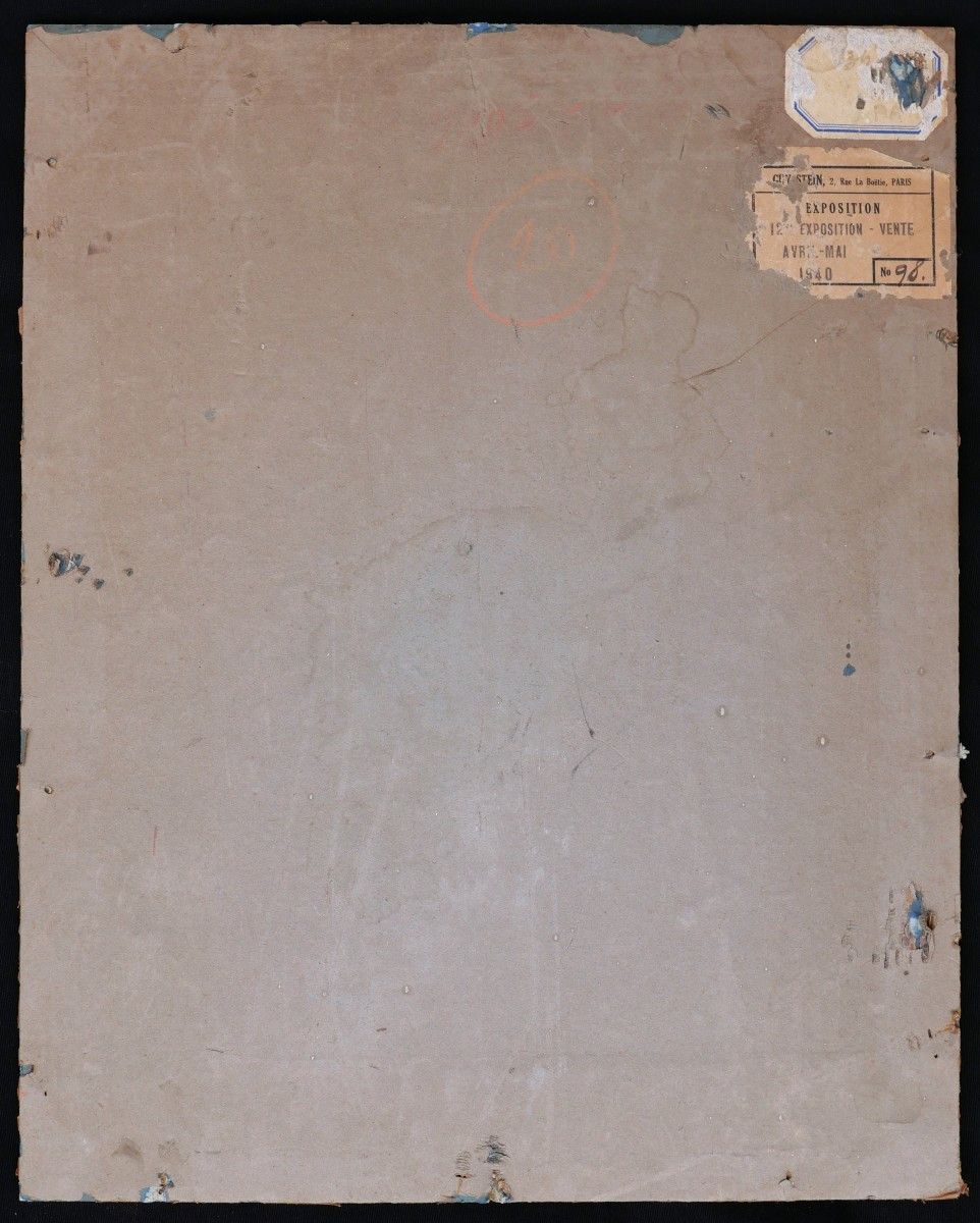 Alphonse-Léon NOËL, dit Léon NOËL, Portrait d'un jeune intellectuel-photo-2