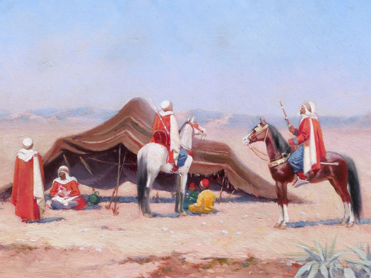 Jules Monge, Arab Camp-photo-2
