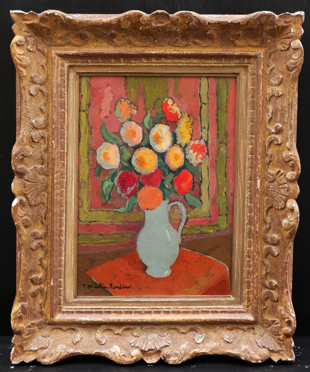 Jac MARTIN-FERRIÈRES , Pichet fleuri-photo-4