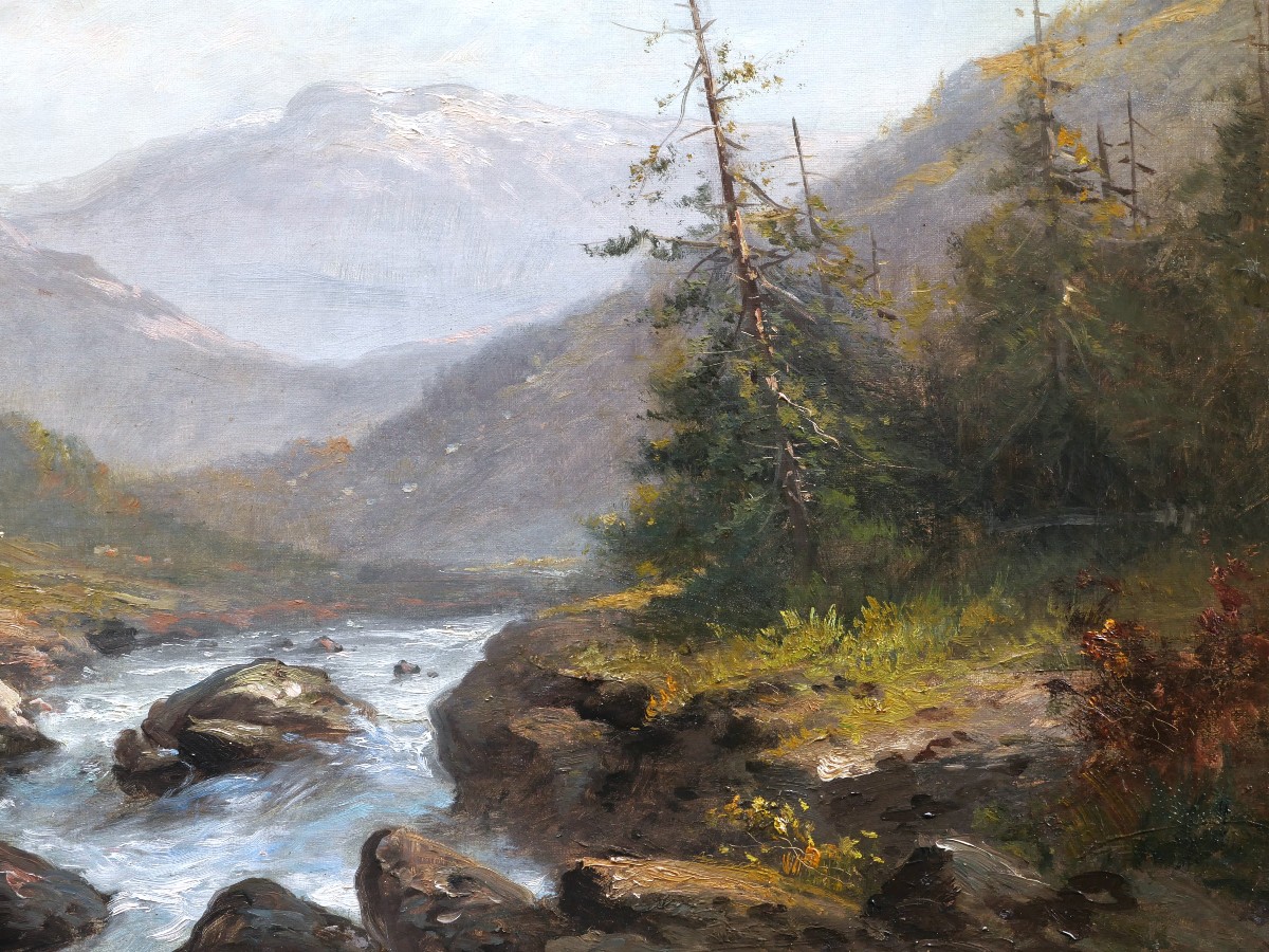 Henriette Morizot, Lively Mountain Landscape-photo-2