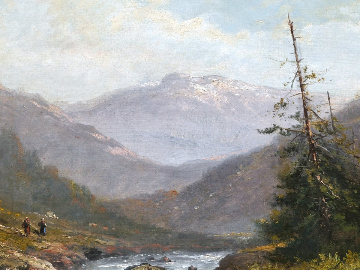 Henriette Morizot, Lively Mountain Landscape-photo-3