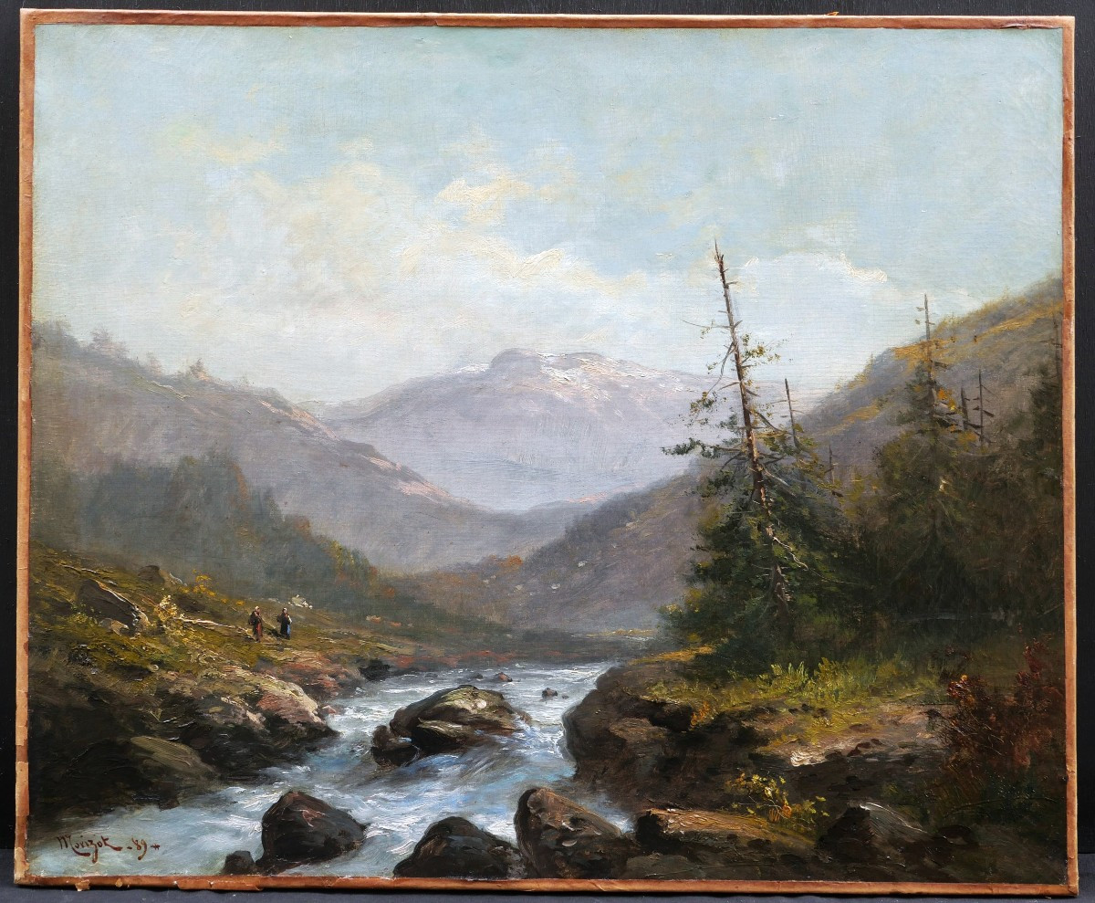 Henriette Morizot, Lively Mountain Landscape-photo-2