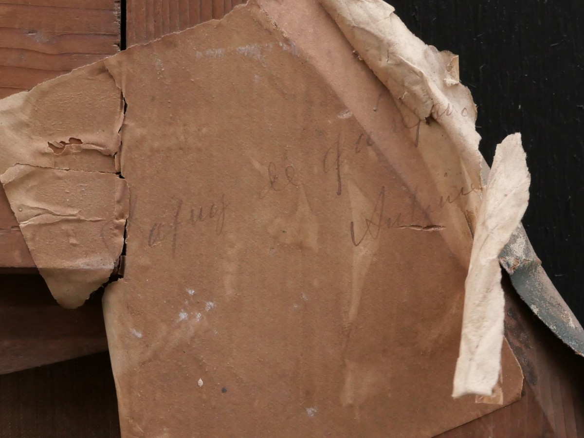 Louis-Stanislas FAIVRE-DUFFER, Portrait d'homme à la moustache (Antoine Dupuy de Quérézieux)-photo-3