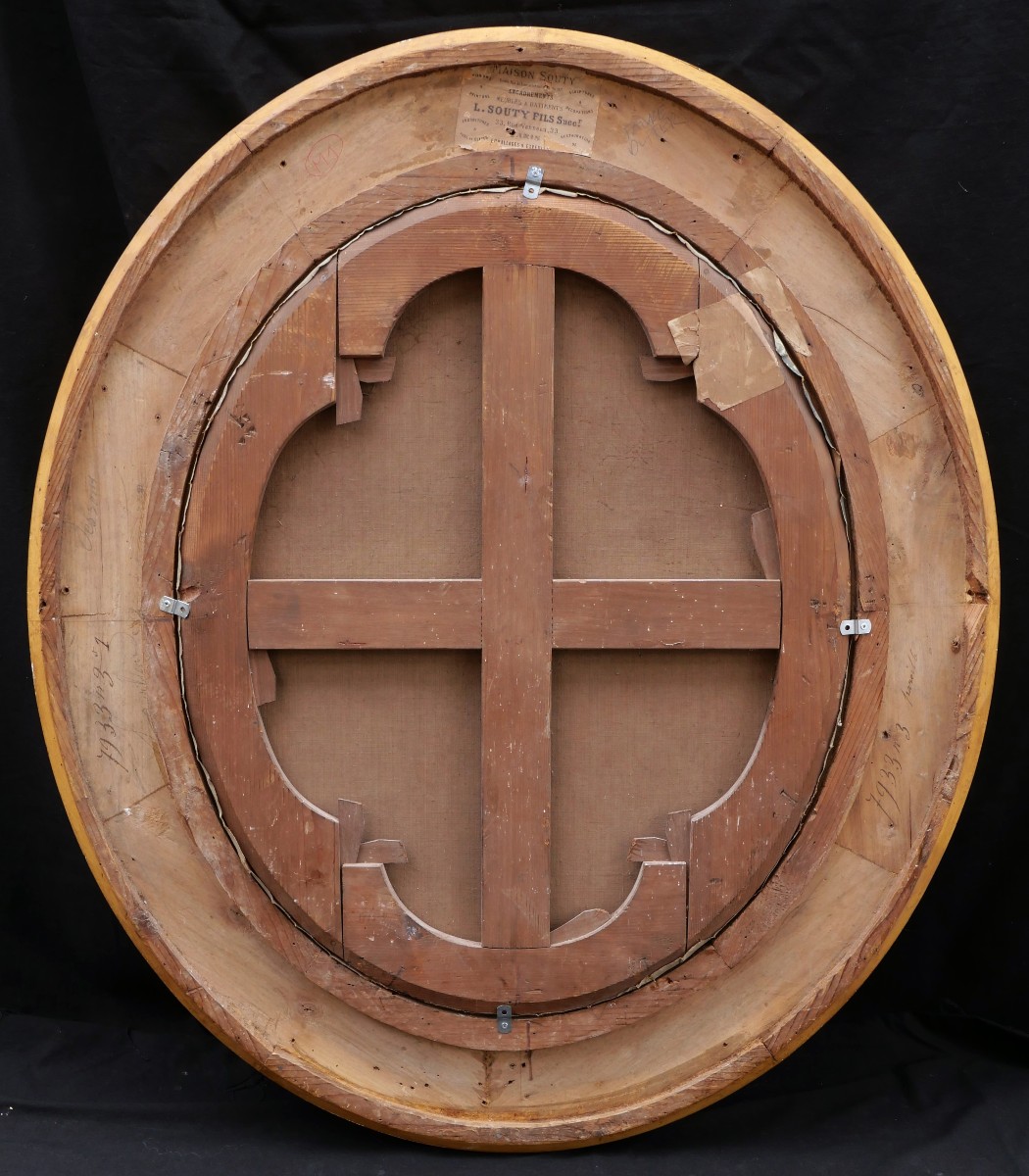 Louis-Stanislas FAIVRE-DUFFER, Portrait d'homme à la moustache (Antoine Dupuy de Quérézieux)-photo-4