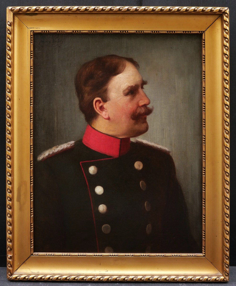 Thomas Walch, Portrait Of An Austrian Officer-photo-4