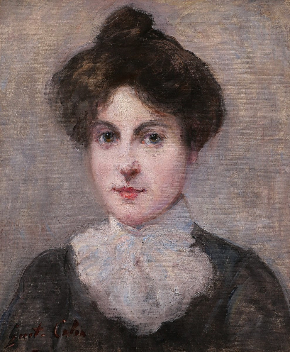 Gustave-Henri COLIN, Portrait de femme
