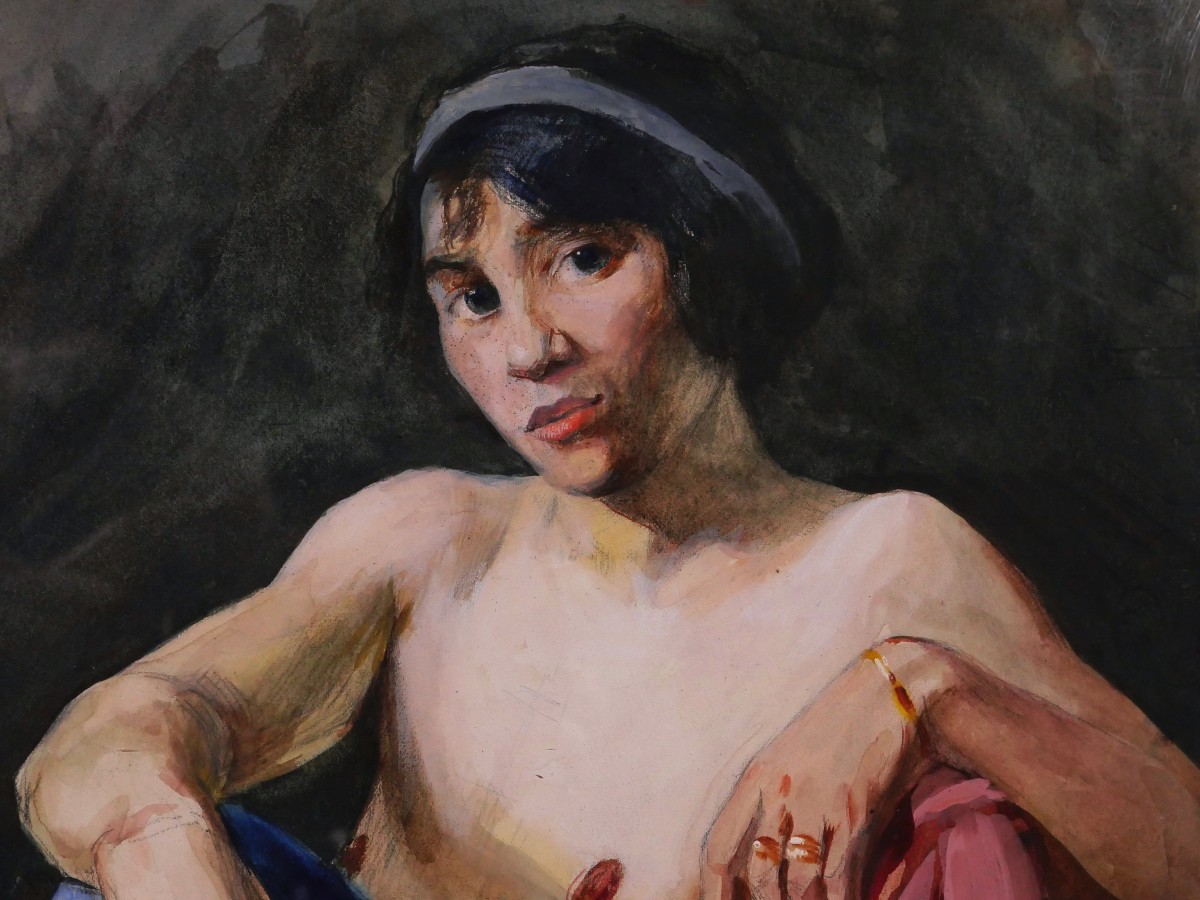 Pierre BODARD, Nu assis à Rome-photo-3