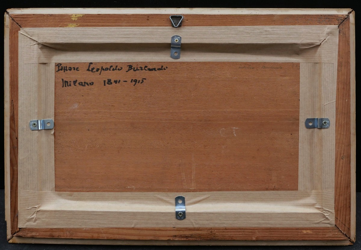 Leopoldo BURLANDO, Vue de l'Île de San Giorgio Maggiore à Venise-photo-3