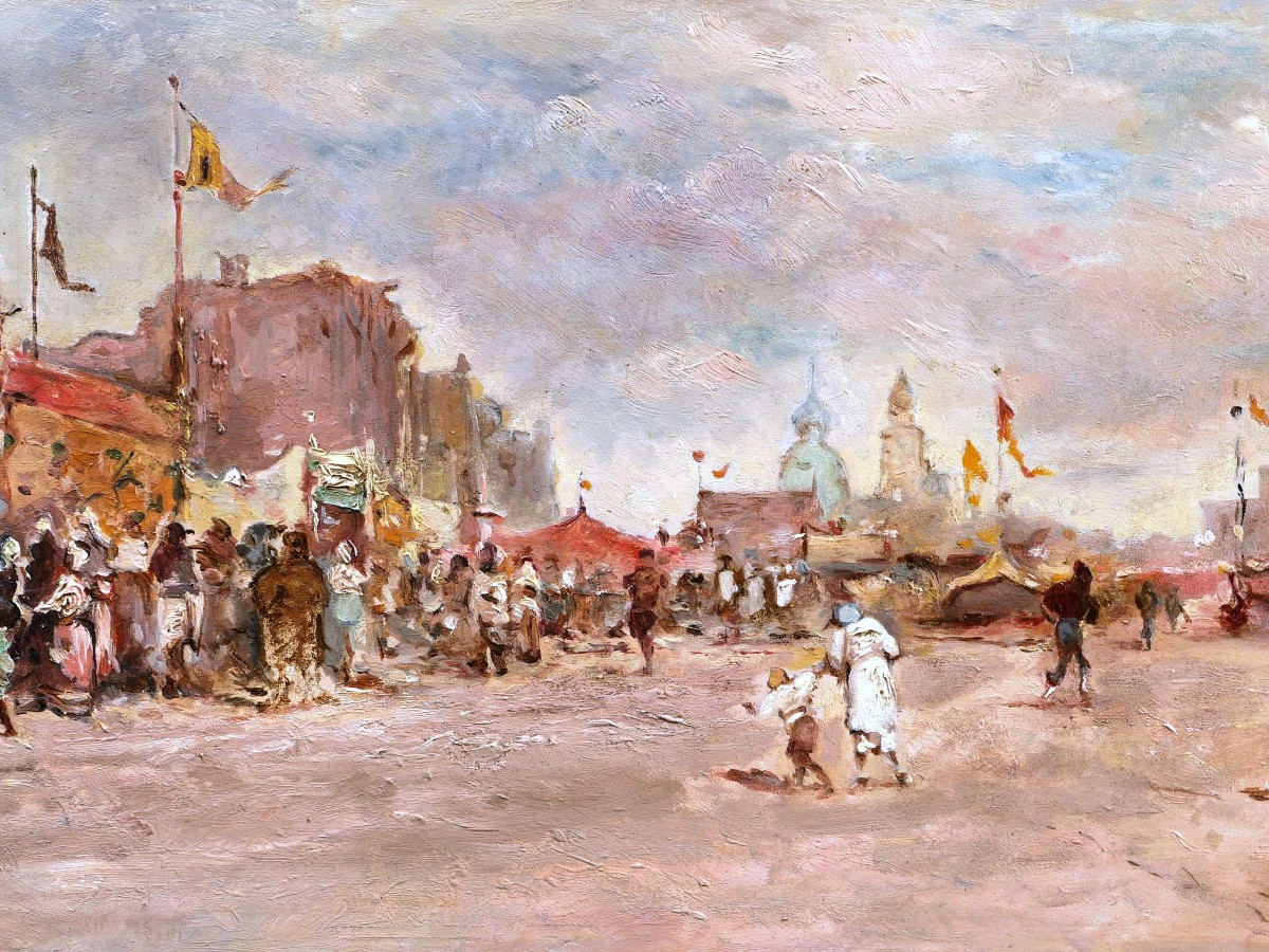 Jean d'Alheim, Lively Market In Kazan, Russia-photo-3